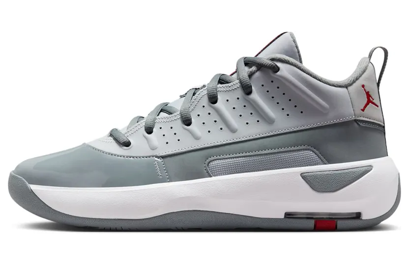 Jordan Max Aura 7 Wolf Grey Varsity Red (HQ2091-002)