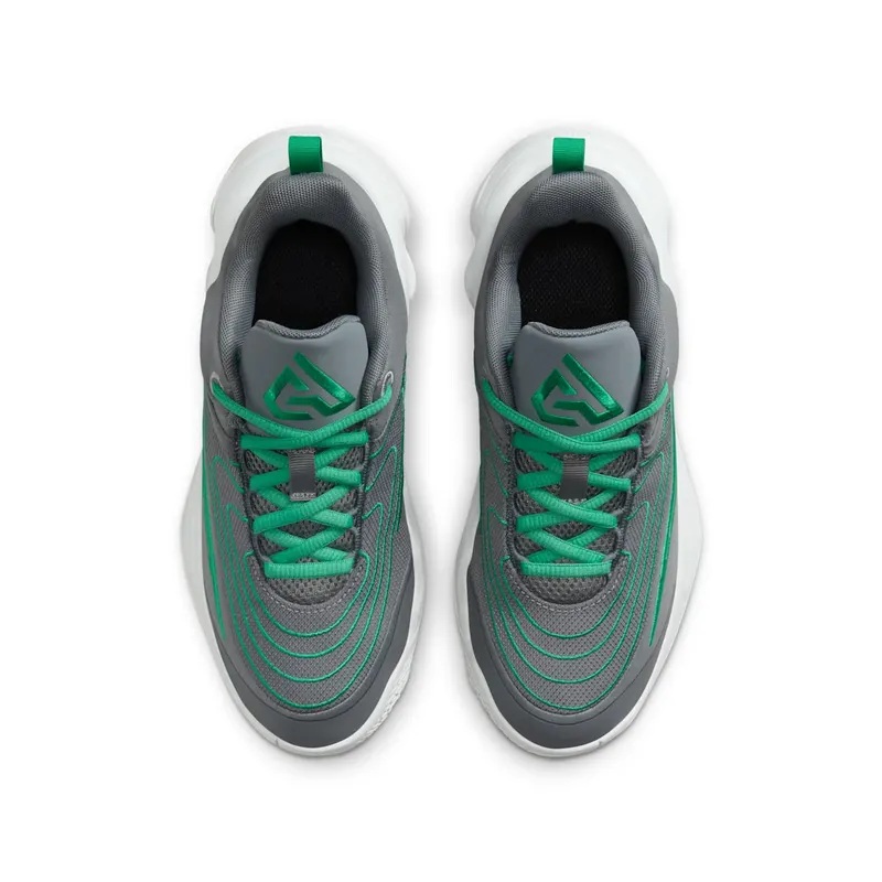 Nike Giannis Immortality 4 Smoke Grey Wolf Grey Dark Smoke Grey Stadium Green (FZ6734-002)