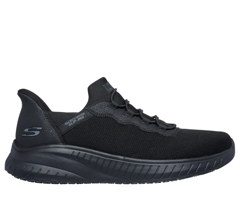 Skechers Slip-ins Work: Squad Chaos SR “Stivig Shoes CM Black” (200254ECBLK)