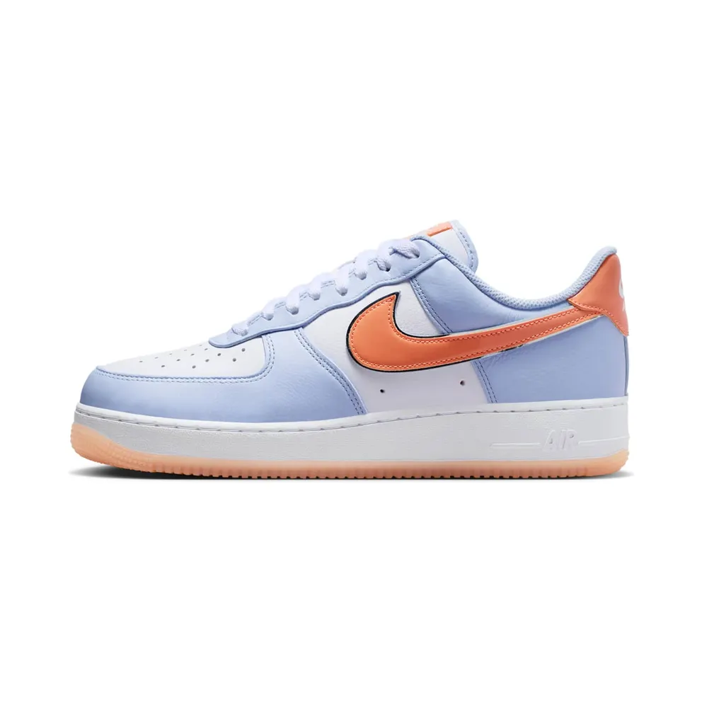 Nike Air Force 1 Low ’07 “Hydrogen Blue Orange Frost” (IR1980-407)