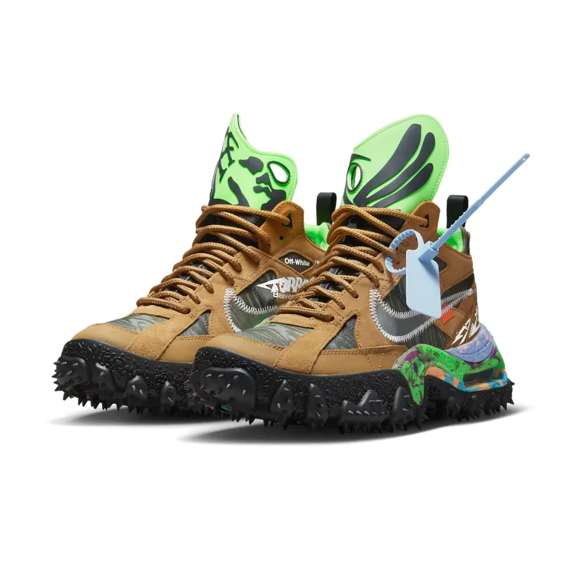 Nike Air Terra Forma x Off-White™️ Wheat/Black/Clear (DQ1615-700)