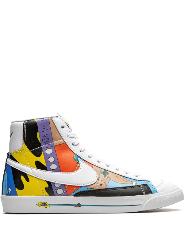 Nike Flyleather Blazer ’77 QS Ruohan Wang sneakers – Wit (CZ3775)
