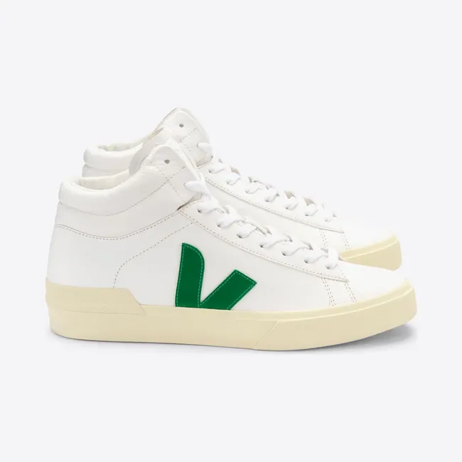 Veja White & Green Minotaur High EXTRA-WHITE_EMERAUDE (TR0502944)