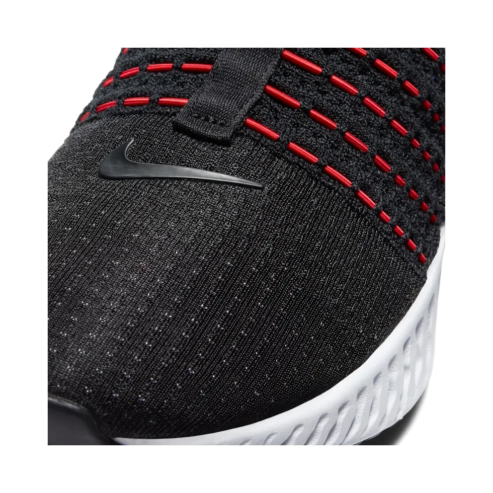Nike React Phantom Run Flyknit 2 Black University Red (CJ0277-005)