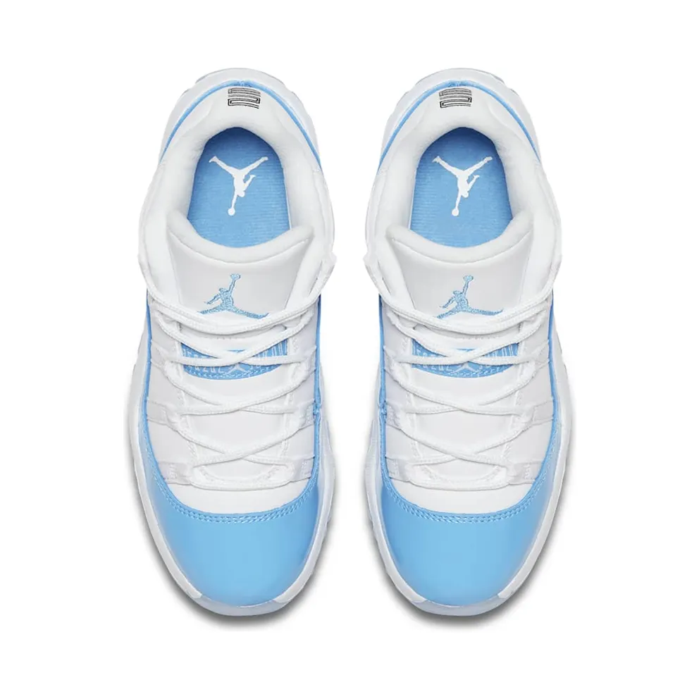 Jordan 11 Retro Low UNC (PS) White/University Blue-Black (505835-106)