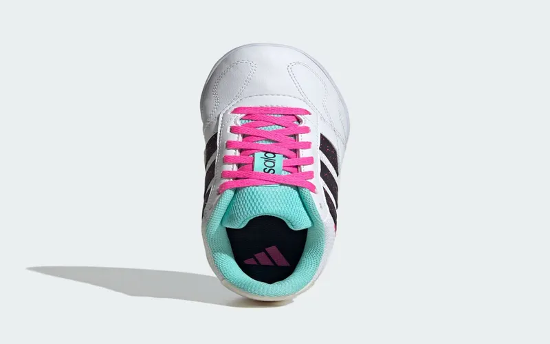 adidas Super Sala Competition 3 Indoor Cloud White Aurora Black Flash Aqua (JR5400)