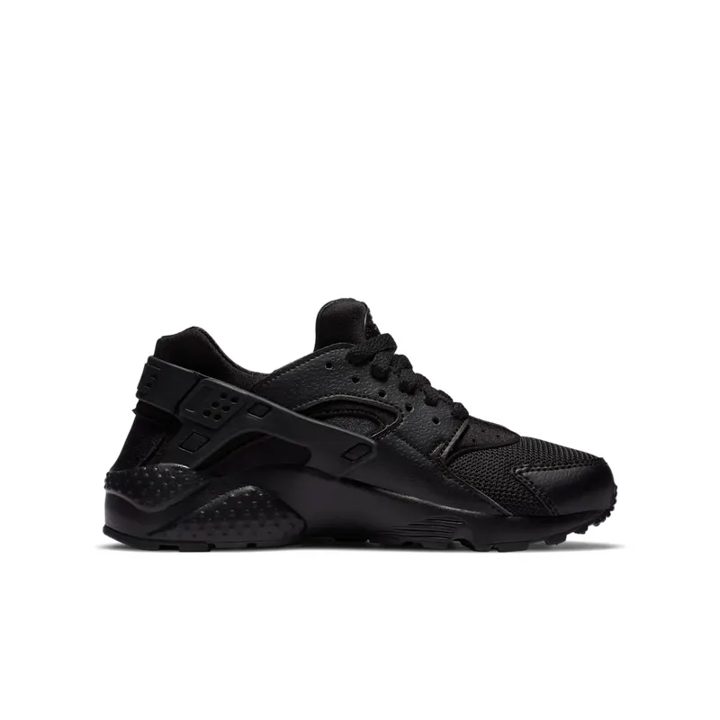 Nike Air Huarache Run Triple Black 2019 (GS) Black/Black-Black (654275-016)