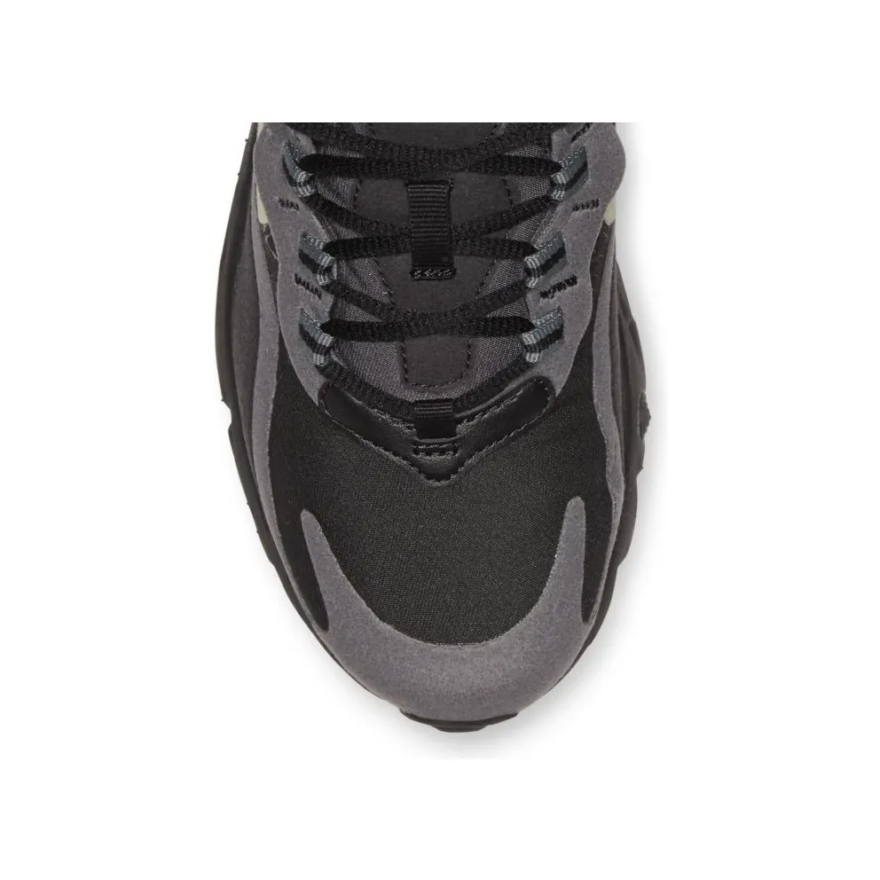 Nike Air Max 270 React Black Barely Volt (GS) Black/Black/Dark Grey (BQ0103-008)