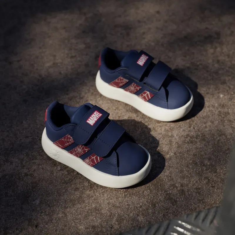 adidas Grand Court Marvel Spider-Man Dark Blue (JS2342)