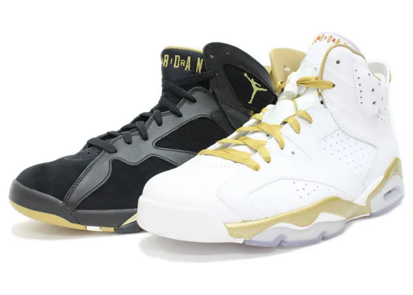 Air Jordan 6+7 Retro Olympic – Golden Moment Pack (535357-935)