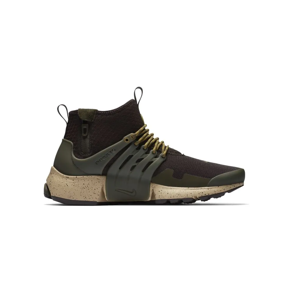 Nike Air Presto Mid Utility Velvet Brown Velvet Brown/Cargo Khaki-Mushroom (859524-200)