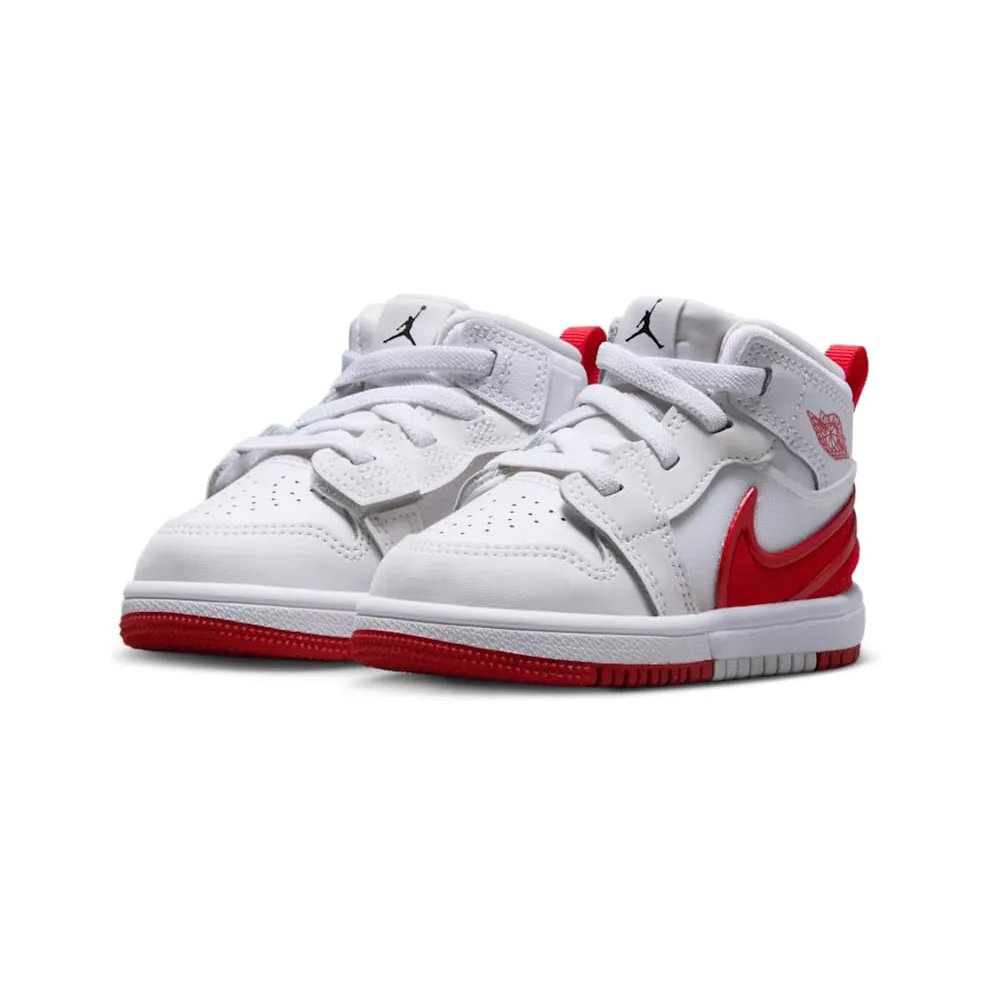 Jordan 1 Mid RM EasyOn White Black University Red (FQ1283-106)