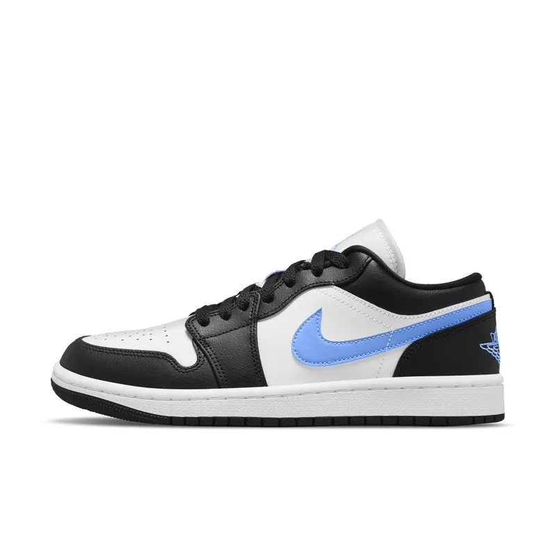 Air Jordan 1 Low Black University Blue White (DC0774-041)