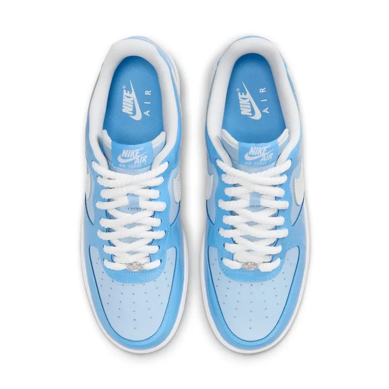 Nike Air Force 1 ’07 LV8 (psychic blue / white / university blue) – HV9405-400