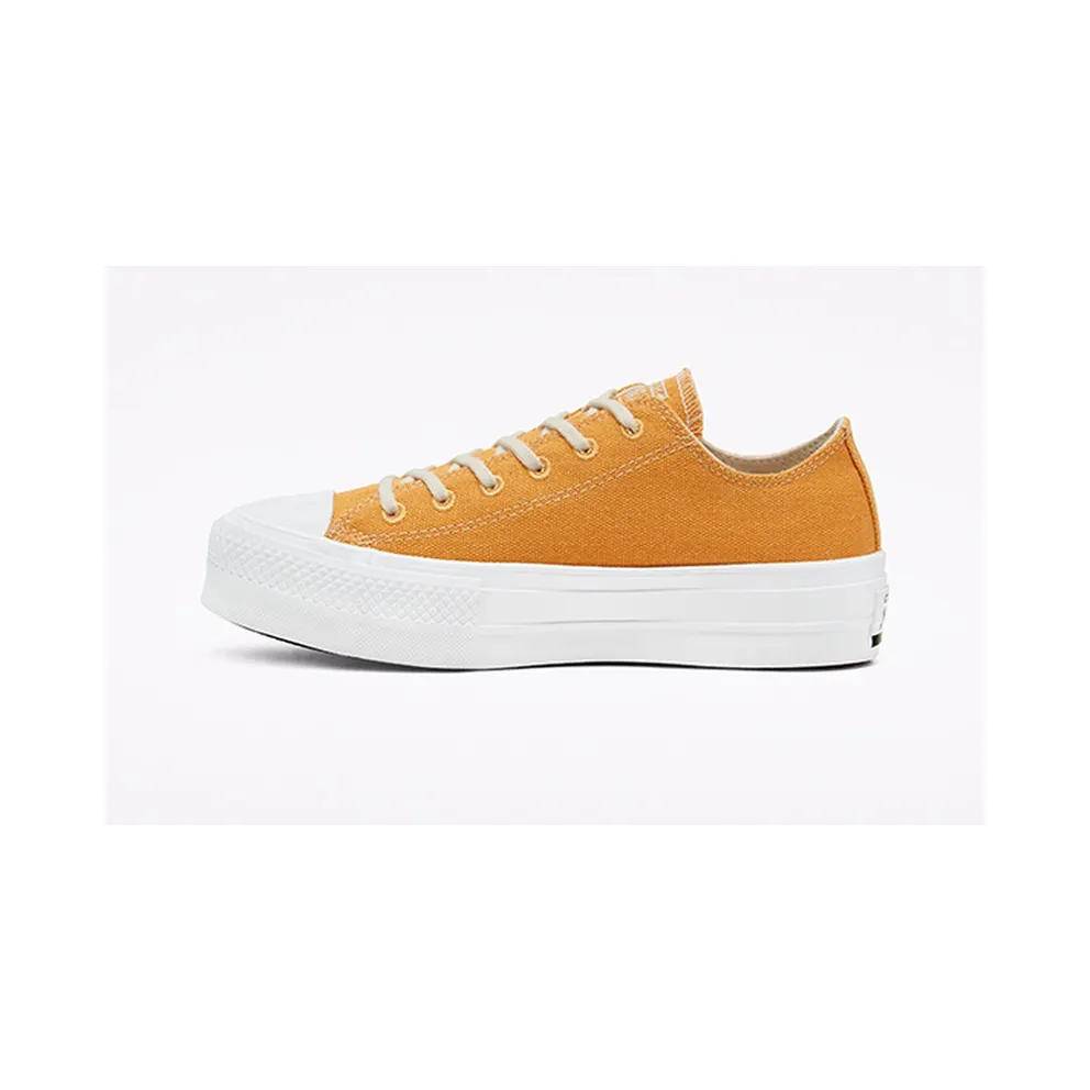 Converse Renew Cotton Chuck Taylor All Star Platform Low ‘Sunflower Gold’ Sunflower Gold/White/White (567104C)