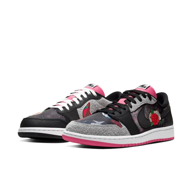 Jordan 1 Retro Low Chinese New Year (2020) Multi-Color/Black-White (CW0418-006)