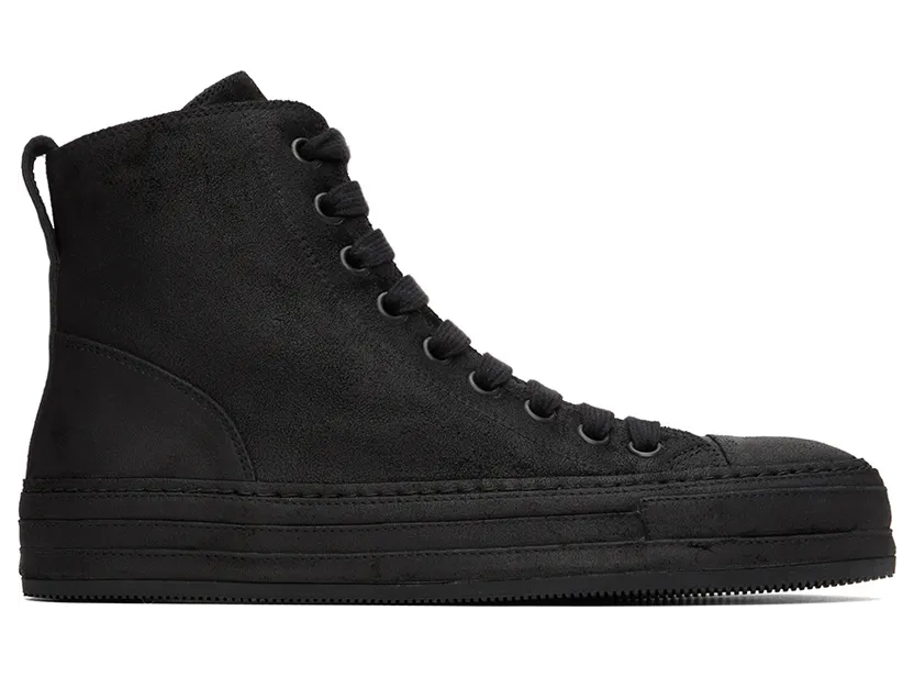 Ann Demeulemeester Black Raven Sneakers (2202-M-N01-375-099)