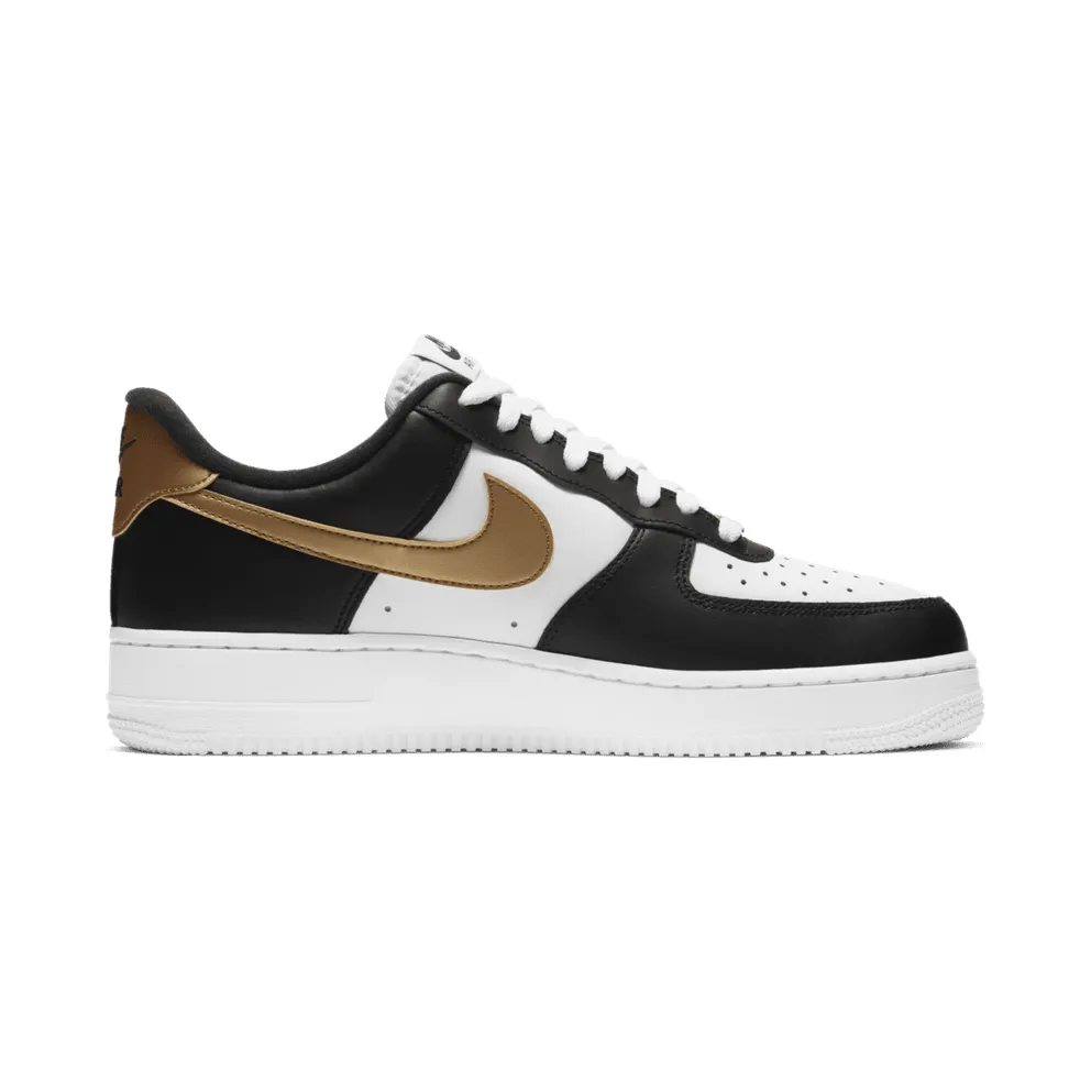 Nike Air Force 1 Low Black White Metallic Gold Black/White-Metallic Gold (CZ9189-001)