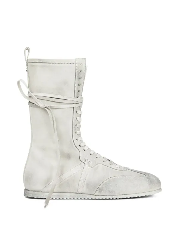 Ann Demeulemeester aus Wildleder – Grey (B0012568LT147)