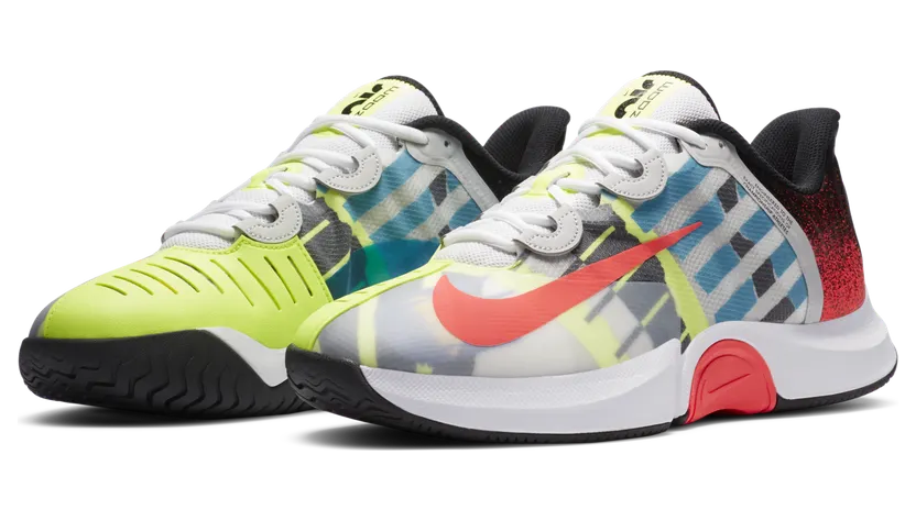 Nike Court Air Zoom GP Turbo ’30 Years of Challenge Court’ White/Hot Lime/Neo Turquoise/Solar Red (CK7513-101)