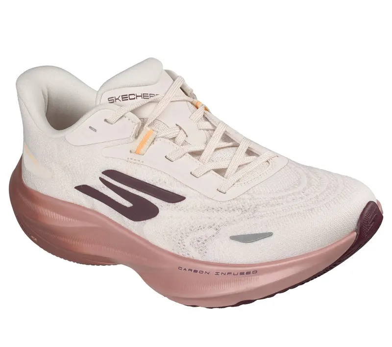 Skechers Aero Spark Sneaker Off White/Mauve
