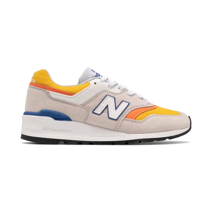 New Balance 997 MiUSA Grey Orange (M997PT)