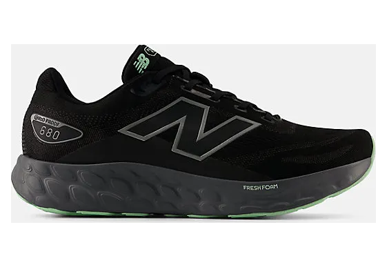 New Balance Fresh Foam 680v8 Waterproof Black Lab Green (M680WBK8)