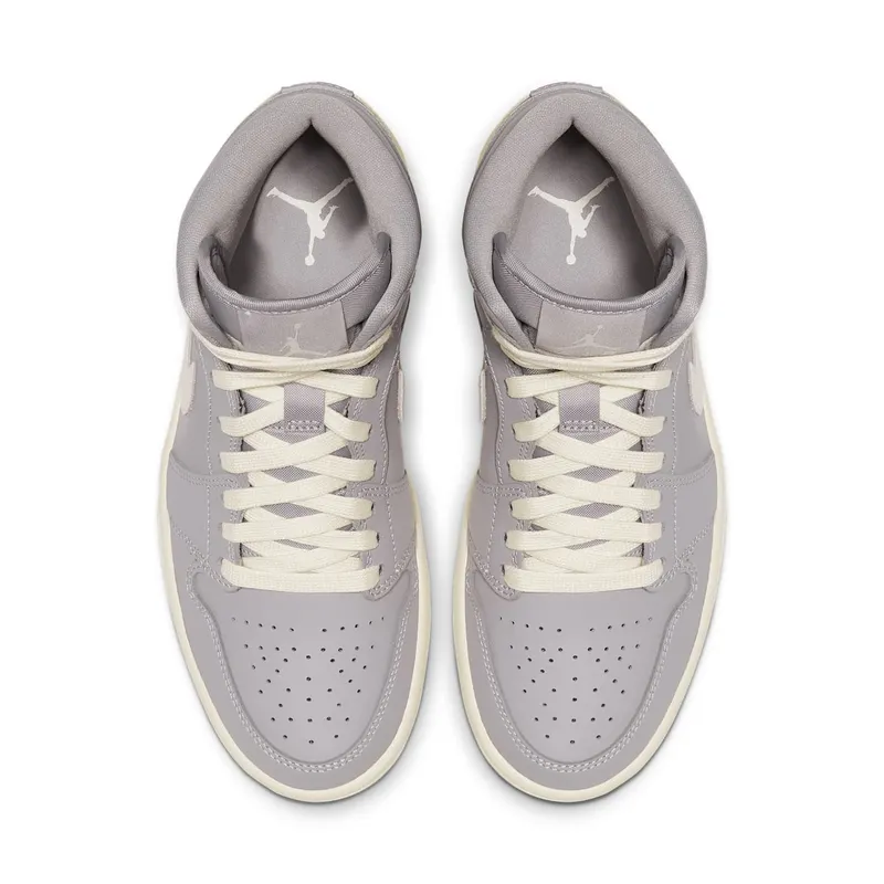 Jordan 1 Mid Atmosphere Grey Pale Ivory (W) Atmosphere Grey/Pale Ivory (CD7240-002)