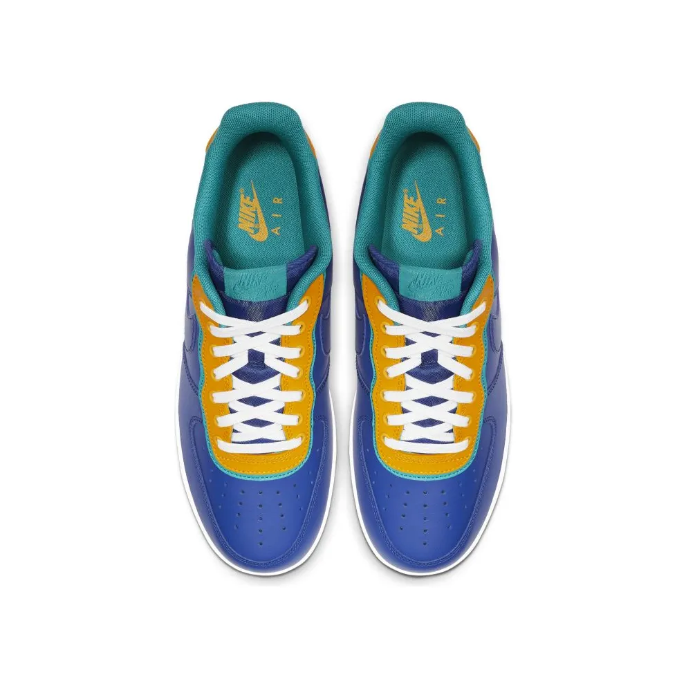 Nike Air Force 1 Low Layered Indigo Force Indigo Force/Indigo Force-Canyon Gold-Spirit Teal-White (AO2439-401)