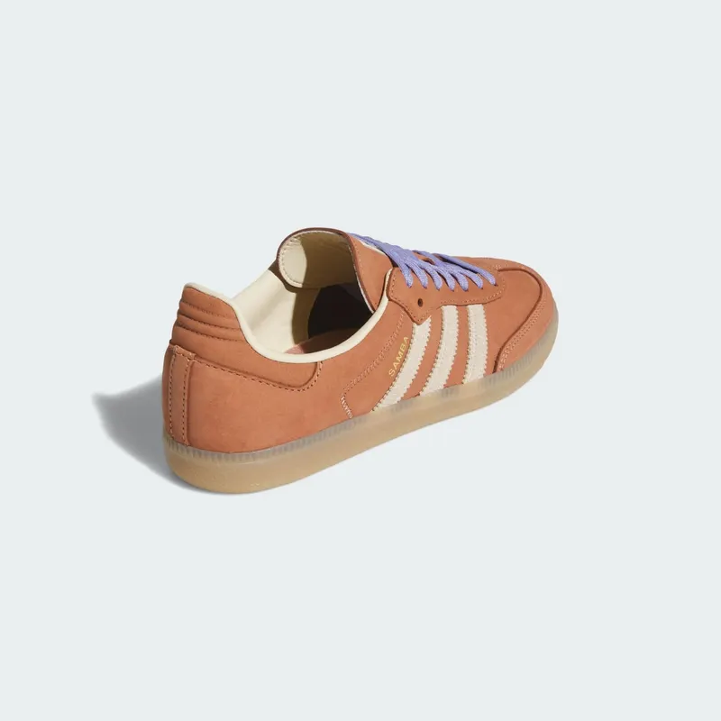 Adidas SAMBA OG Shoes Clay Strata / Warm Vanilla / Light Purple (KJ2310)