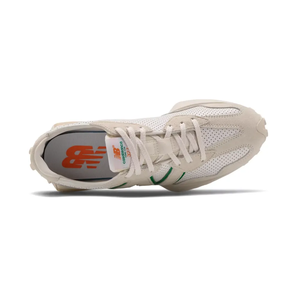 New Balance 327 Casablanca Green Logo Grey/White-Green (MS327CBA)