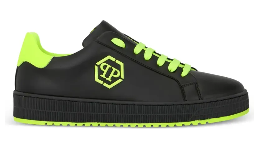 Philipp Plein Neon Rock low-top sneakers – Zwart (UAFSUSC1073PLE005N)