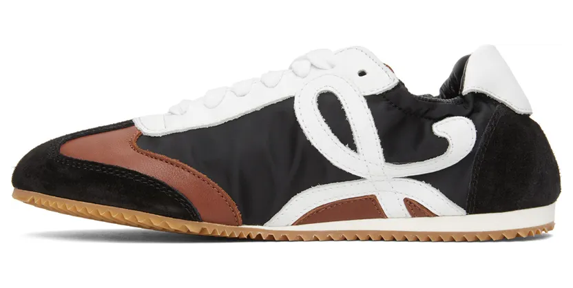 Loewe Black & Brown Ballet Runner Sneakers (L815282X37) (3)