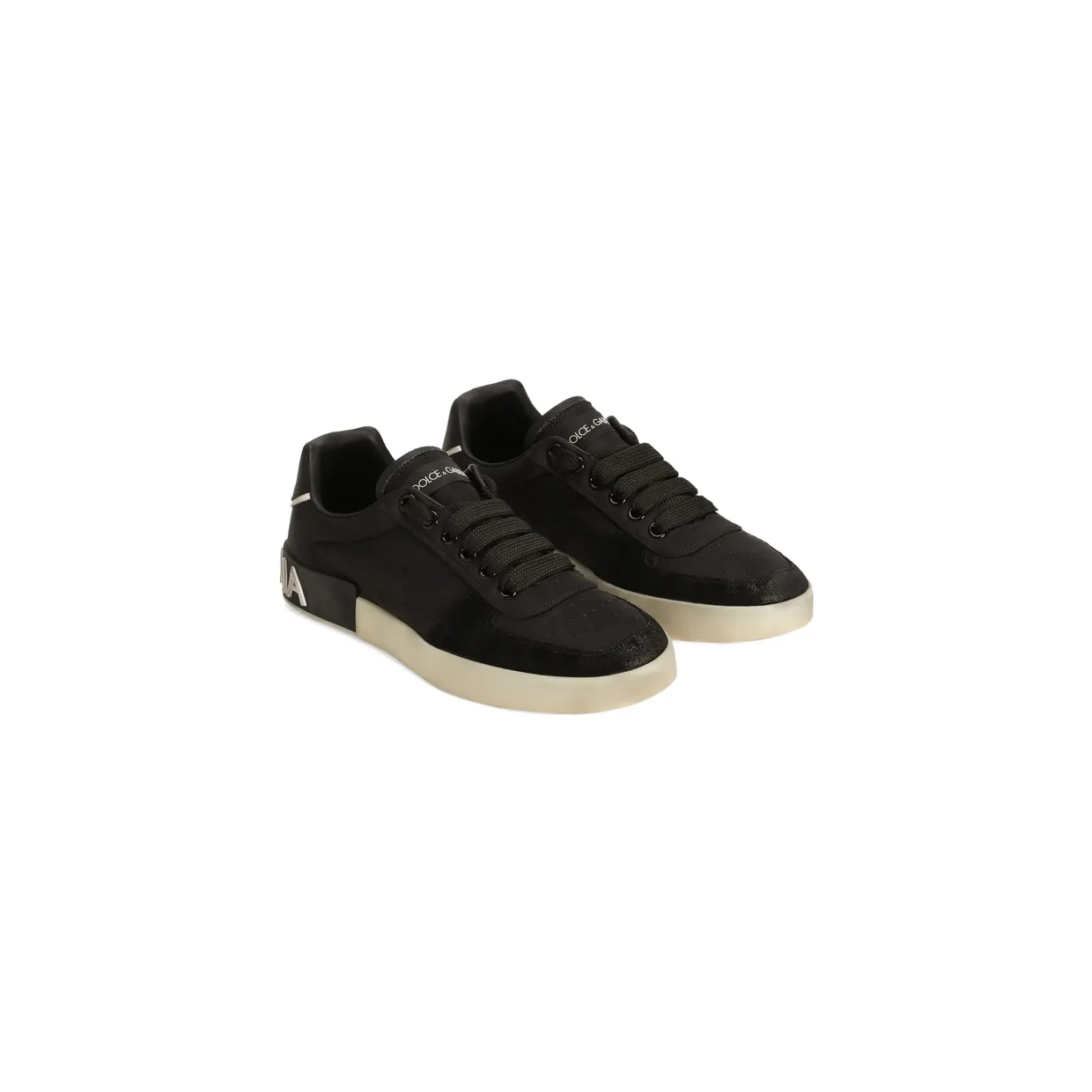 Dolce & Gabbana Portofino Nylon and Split Calfskin “Black” (CS2392 A0136 8B956) (2)