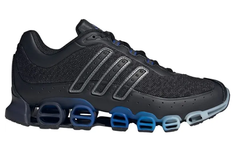 adidas Megaride Core Black Iron Metallic Royal Blue (JR0906)