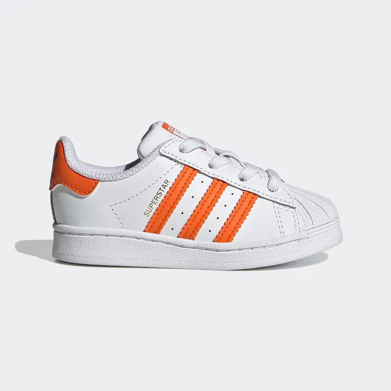 adidas Superstar Cloud White / Blue / Gold Metallic (FZ0653)