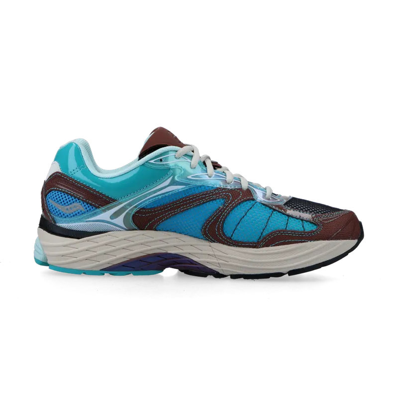 Saucony x Footpatrol ProGrid Omni 9 (blue / brown) – S70923-1