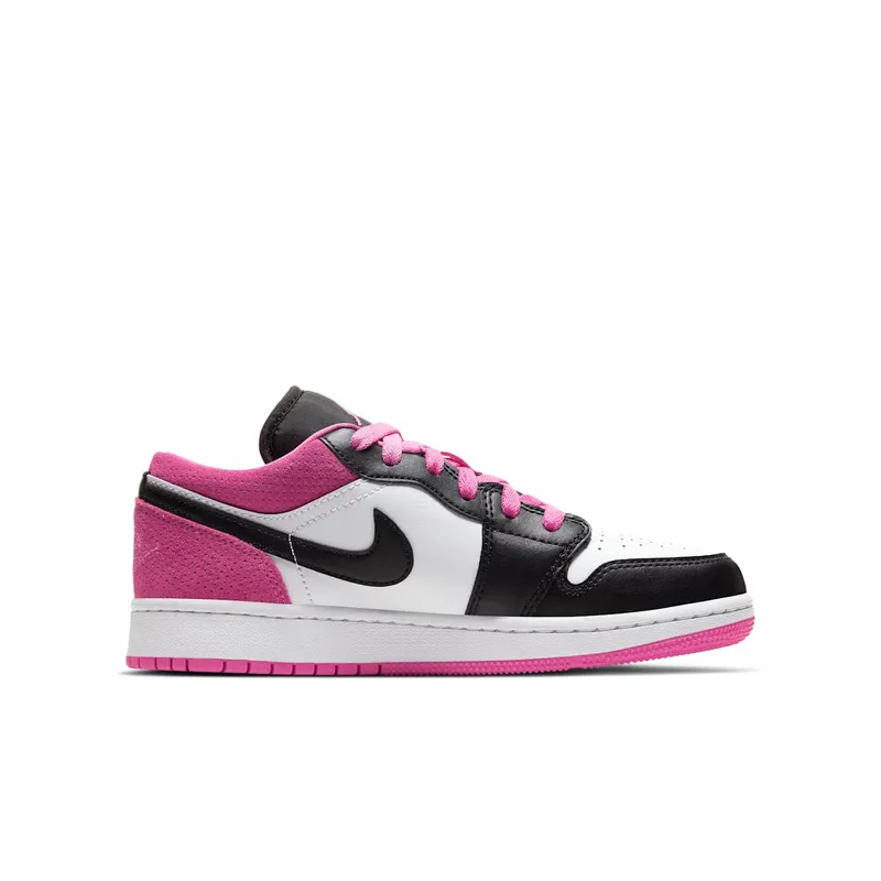 Jordan 1 Low Black Active Fuchsia (GS) Black/Active Fuchsia-White-Black (CT1564-005)