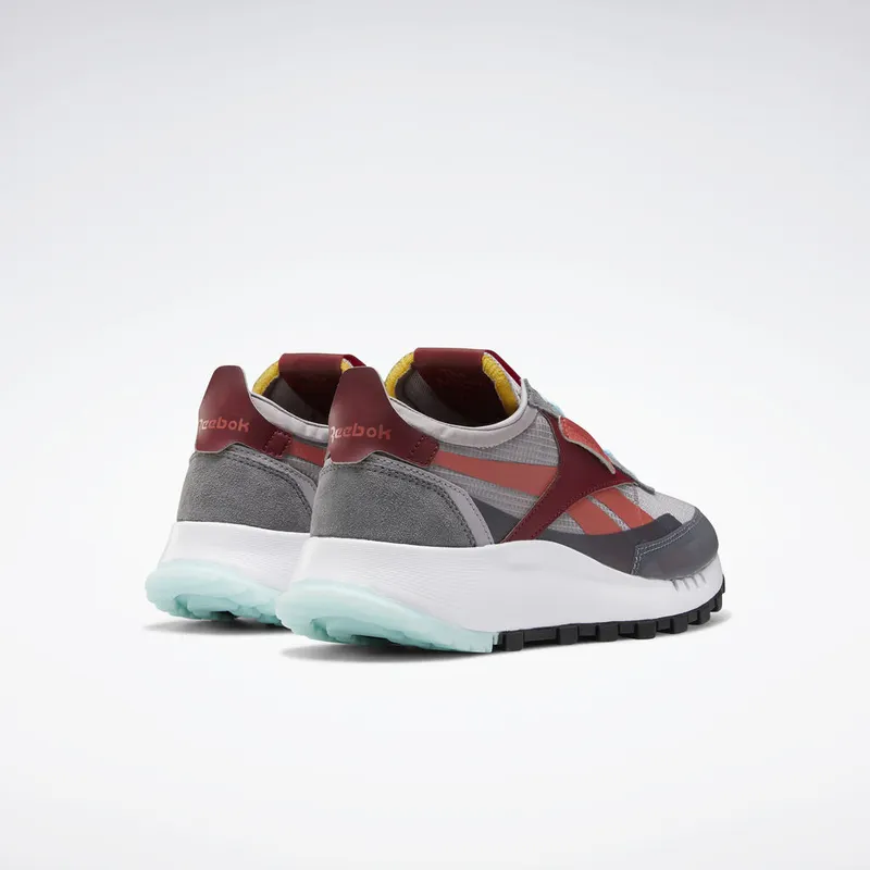 Reebok Classic Leather Legacy Shark Collegiate Burgundy (W) Shark/Collegiate Burgundy-Black (Other Brands Reebok)
