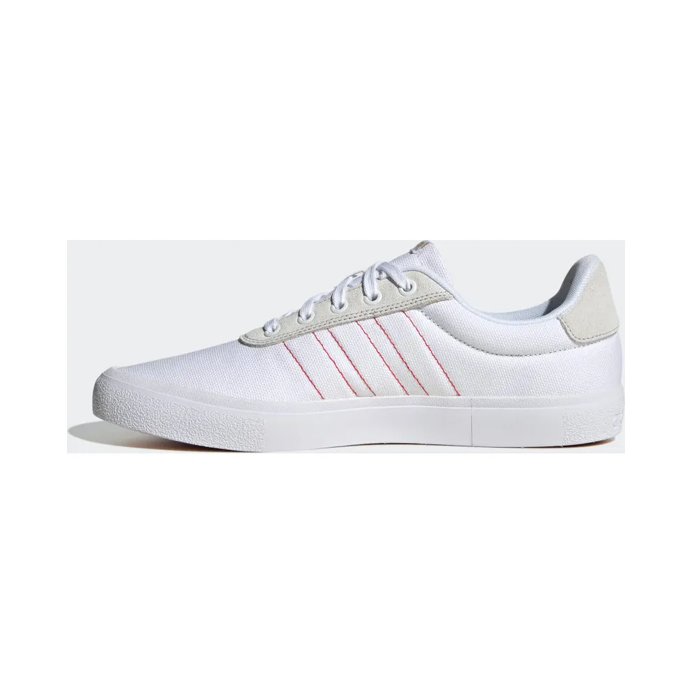 Adidas Vulc Raid3r Lifestyle Skateboarding 3-Stripes Cloud White / Better Scarlet / Matte Gold (H06281)