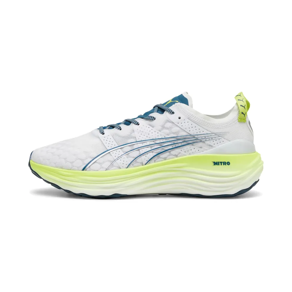 Puma ForeverRun Nitro “White Ocean Tropic Lime” (377757-19)