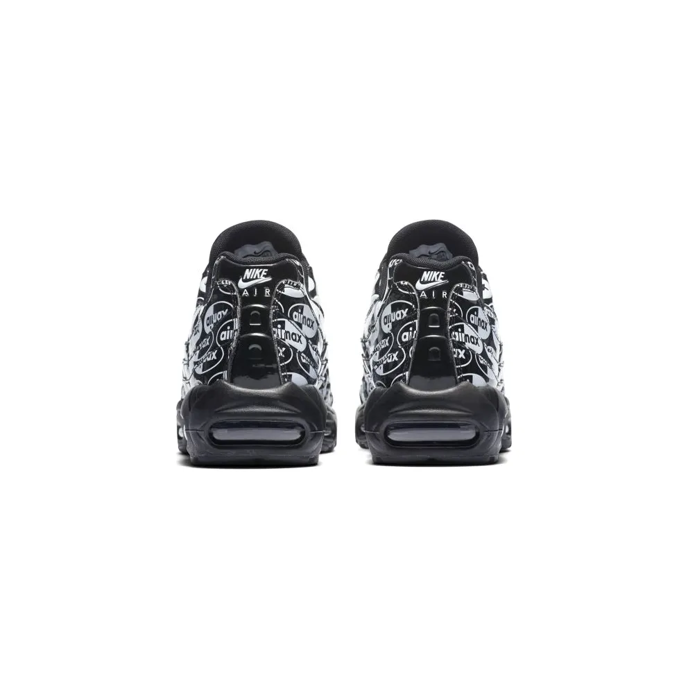 Nike Air Max 95 Premium Black Black White Black (538416-017)
