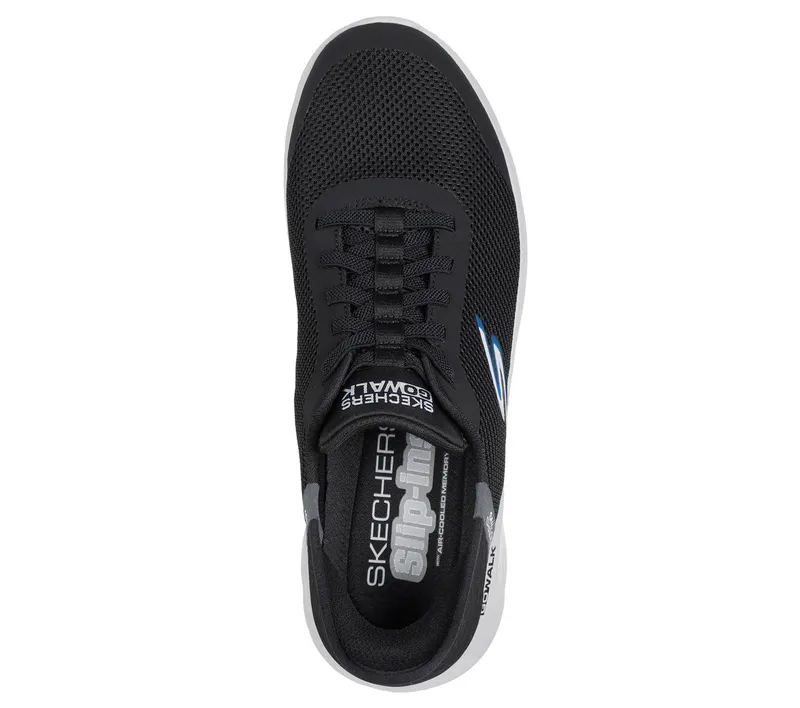 Skechers Slip-ins: GO WALK Flex – Hands Up Sneaker Black/Grey