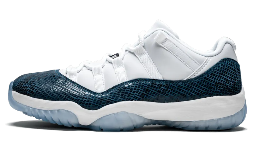 Air Jordan 11 Retro Low Navy Snakeskin (CD6846-102)