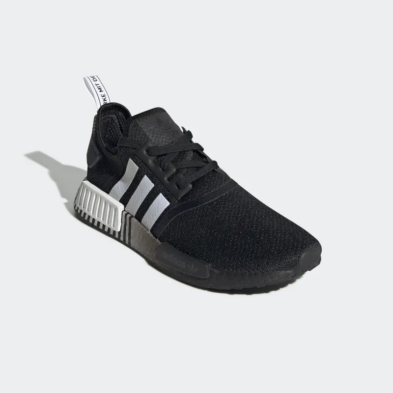 adidas NMD R1 Gradient Monochrome Black White Core Black/Cloud White/Core Black (FV3649)