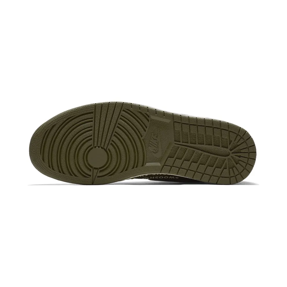 Jordan 1 Retro High Olive Canvas Olive Canvas/Sail (555088-300)