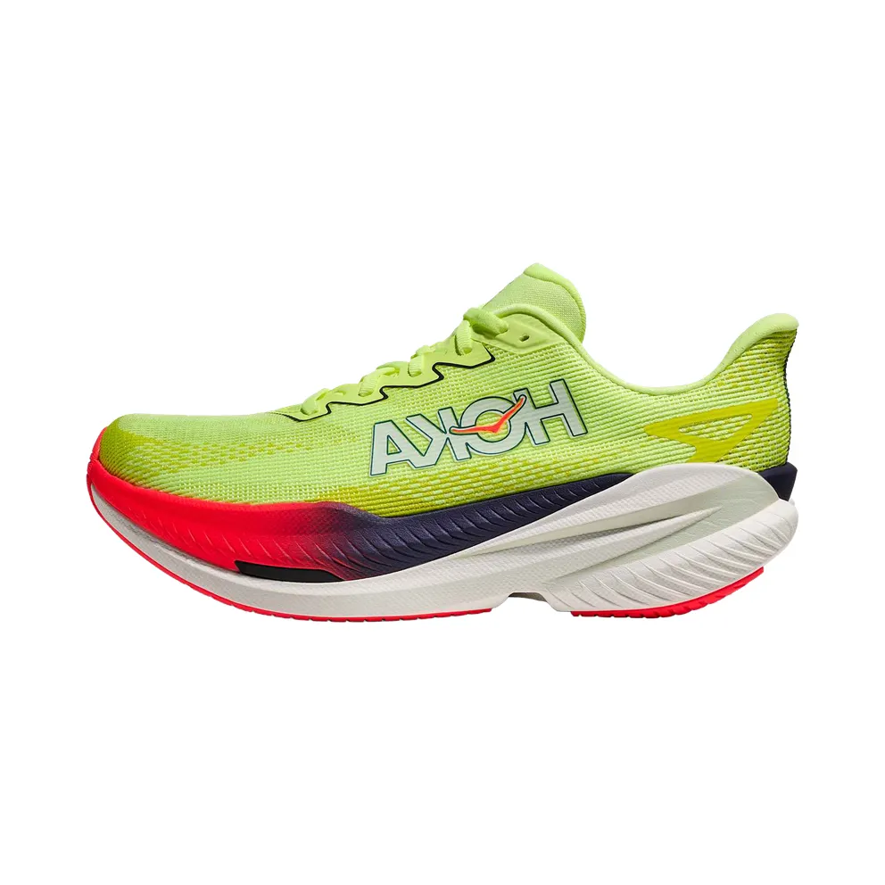 Hoka Mach X 3 “Neon Yuzu / Squid Ink” (1168720-NZS)