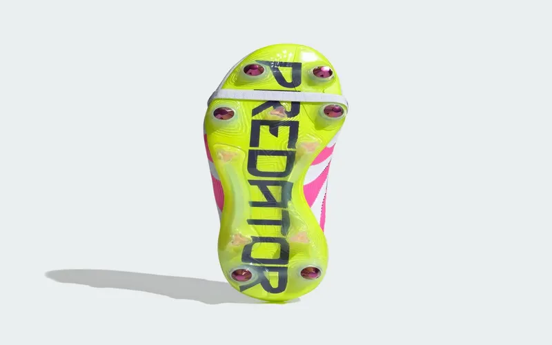 adidas Predator Elite Fold-Over Tongue SG Cloud White Lucid Pink Lucid Lemon (ID8942)