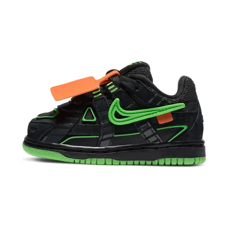 Nike Off-White x Rubber Dunk TD ‘Green Strike’ Black/White/Green Strike (CW7444-001)
