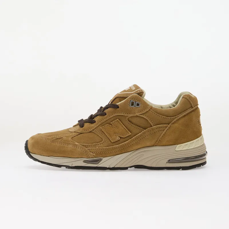 New Balance 991v1 Luxe Suede MiUK Dijon Castle Wall